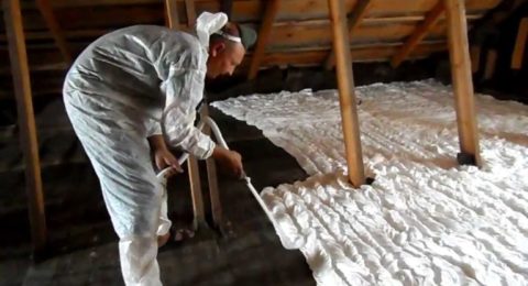 Утепление пенизолом